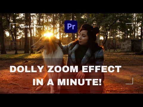 Create a Cinematic Dolly Zoom in Premiere Pro