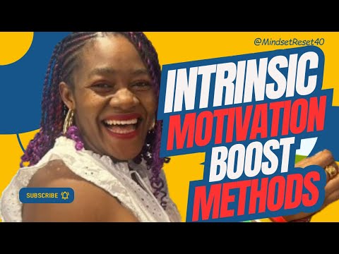 How to Boost Intrinsic Motivation | @mindsetreset40 A type of motivation that comes from within.