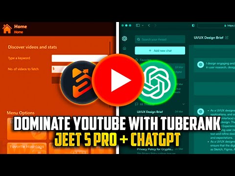 How To Use Tube rank Jeet 5pro + ChatGpt for YouTube SEO