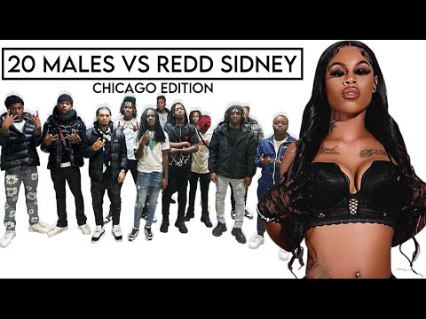 20 MEN VS 1 STRIPPER : REDD SIDNEY