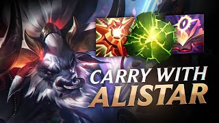 How a Challenger Support carries on Alistar