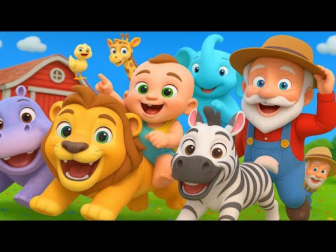 Old MacDonald's Farm Adventure With Surprising Animal Sounds!