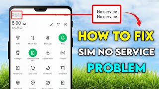 Mobile network problem solved | How to solve sim card no service problem | sim no service