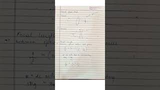 Physics Ch-5 Lens Note #icseclass10 #class10icse #icsephysics #icsephysics10 #physicsnotes #icse2026