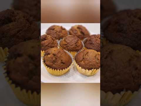 Quick Dessert Banana Muffins #viral #trending #asmr #quick #recipes #easytomake #food #banana #cake