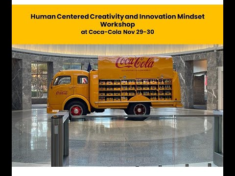 Coca-Cola Human Centered Creativity and Innovation Mindset workshop