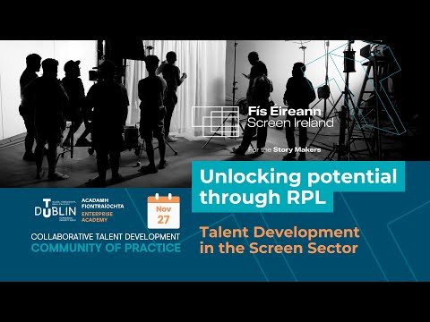 Unlocking Potential through RPL Talent Development in the Screen Sector