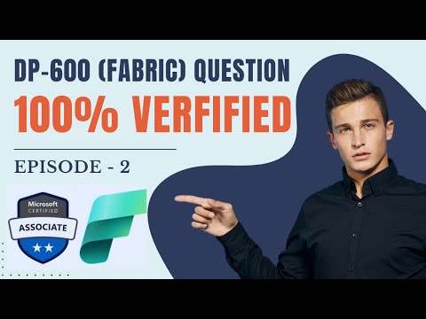 How to pass DP-600 Microsoft Fabric Analytics Exam | Practice Question | 100% Verified | Episode - 2