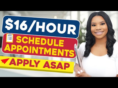 ☎️ Apply Now: $16/Hour Online Jobs! Get Paid to Schedule Appointments | Work From Home Jobs 2024