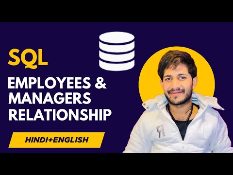 Find Employees and Their Managers Using SELF JOIN in SQL | SQL Interview Question