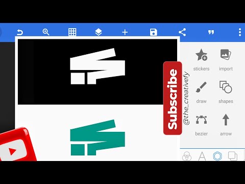 I DESIGNED THIS AMAZING LOGO USING PIXELLAB