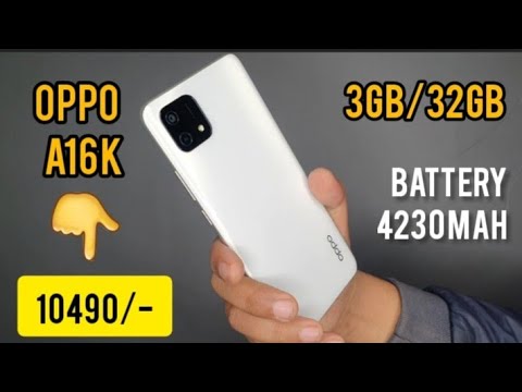 oppo A16k unboxing