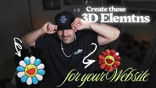 Secret Trick to 3D Web Design Elements Nobody Talks About (Kittl → Framer Workflow)
