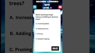 Machine Learning Quiz Level 2: Test Your ML Knowledge! #machinelearningfullcourse #aitrivia