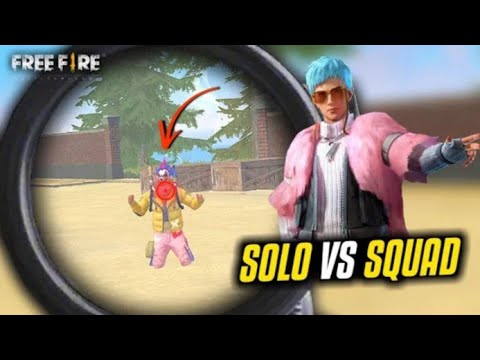 Solo Vs squad(1vs4) mach ajju bhai new video  op gameplay