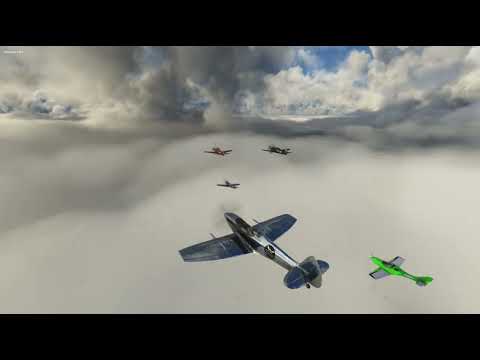 Into the Clouds | MSFS2020 | Spitfire