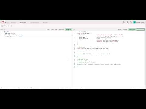 APEX 20 2   Quick SQL   saving a model