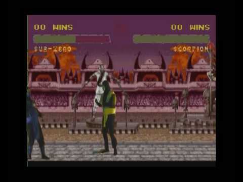 Mortal Kombat (sample greenscreen test)