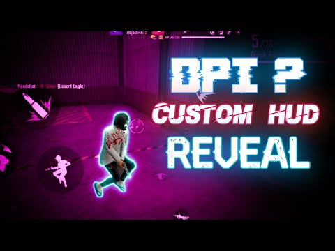 FREE FIRE HIGHLIGHT DPI SENSITIVITY COSTUM HUD REVEAL