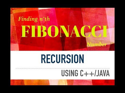 Fibonacci number (explanation in HINDI) Java,C,C++