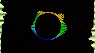 S07 Multicolour Side bars Audio Waveform spectrum Effect for Video Editing Templates