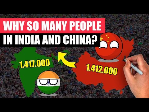 🌏 Why India and China Have So Many People | Explained in 7 Minutes