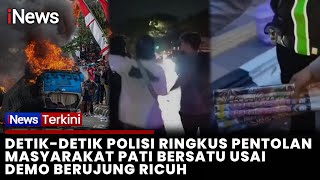 Polisi Tangkap Pentolan Masyarakat Pati Bersatu Usai Demo Ricuh | iNews Terkini (1/11)