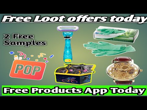 Free samples today || Free Products App || New loot offers