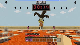 Squid Games Extreme Red Light Green Light Game in Minecraft PE