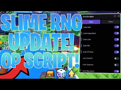 NEW UPDATE Slime RNG Script NO KEY, Auto Farm, Fast Roll & More! (2026)
