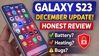 (Malayalam)Samsung Galaxy S23 December Security Patch Update Review | Performance, Battery & Bugs