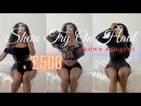OH WOW SHEIN GROWN AND SEXY TRY ON HAUL 😍 | YOU WONT BELIEVE WHAT I FOUND 😳