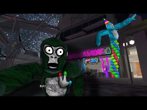 PRETENDING PEOPLE ARE FAMOUS IN GORILLA TAG!