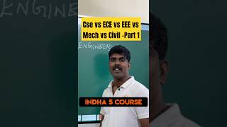CSE vs ECE vs EEE vs Civil vs Mech -Partv1