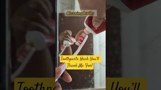 You’ll never wipe your mirror again!#shorts #tipsandtricks #hack #toothpastehack #mirrortrick #ideas