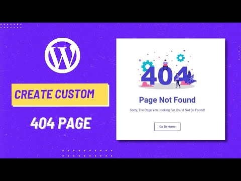How to Create Custom 404 Error Pages With Elementor FREE - WordPress  [ বাংলা ]