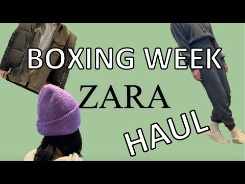 ENG & KOR SUB) ZARA BOXING WEEK HAUL | 자라 박싱위크 하울