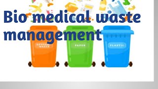 Biomedical waste management with colour code bins#nursing #medical .smile nursing tutorial