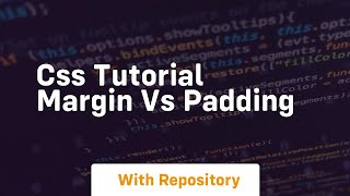 css tutorial margin vs padding