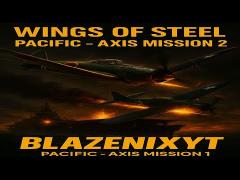 Deadly Dogfight to Protect the Carrier 💥 | Wings of Steel - Pacific Axis Mission 2 | BlazenixYT