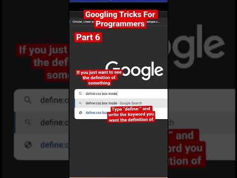 Googling Tricks For Programmers | Part 6 #programming #coding