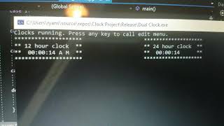 SNHU Clock Project