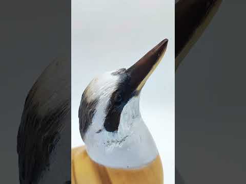 ✨✨✨Wooden Hand-carved Laughing Kookaburra by Feathers of Australia✨✨✨#vintage #charity #homedecor