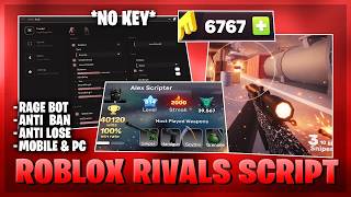 🎯 NEW Rivals Script – NO KEY ｜ SILENT AIM ｜ AIMBOT ｜ RAGE BOT V2 ｜ UNLOCK ALL