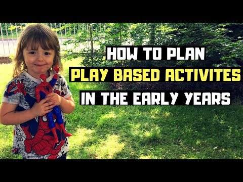 How to plan play activities in the Early Years | Using a child's interest to engage