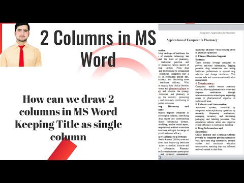 How we can change single column to double and triple columns