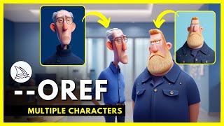 How to Get MULTIPLE Characters in Midjourney | OREF + Editor Methods | Complete V7 Guide (2025)