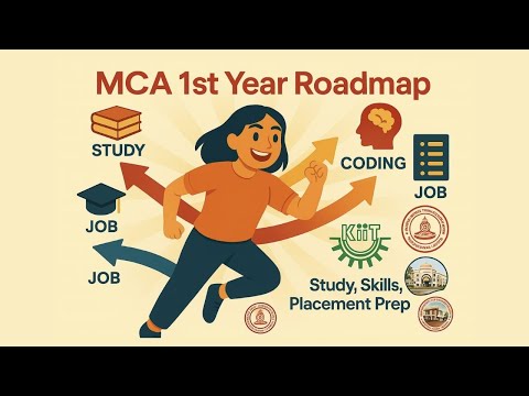 Step-by-Step MCA 1st Year Plan | Study + Skills + Placement Tips