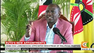 Ruto’s new appointments