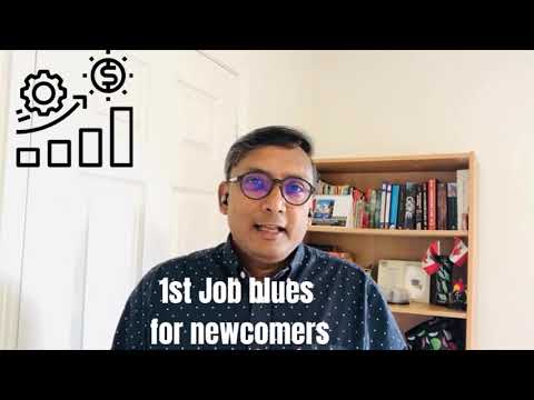 #newcomertocanada #newimmigrant #jobsearch 1st Job Blues- for Newcomers